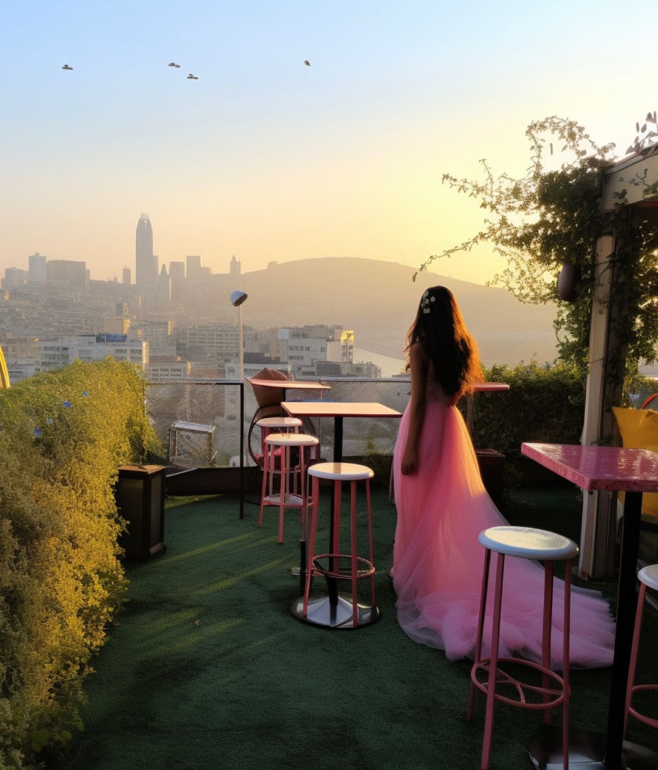 The Smallville Hotel | Pink Sky