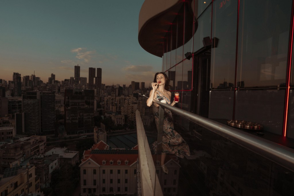 Stunning view from the Penthouse Club at The Smallville Hotel, one of the best hotels in Lebanon, with a lively rooftop experience. Stunning view from the Penthouse Club at The Smallville Hotel, one of the best hotels in Lebanon, with a lively rooftop experience.