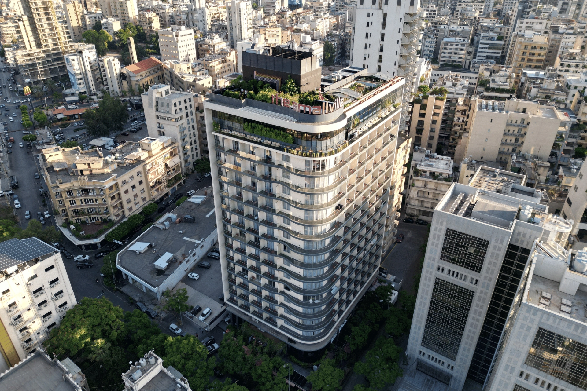 The Smallville Hotel | Home New Beirut rooftop view at Smallville Hotel, Lebanon.Gallery