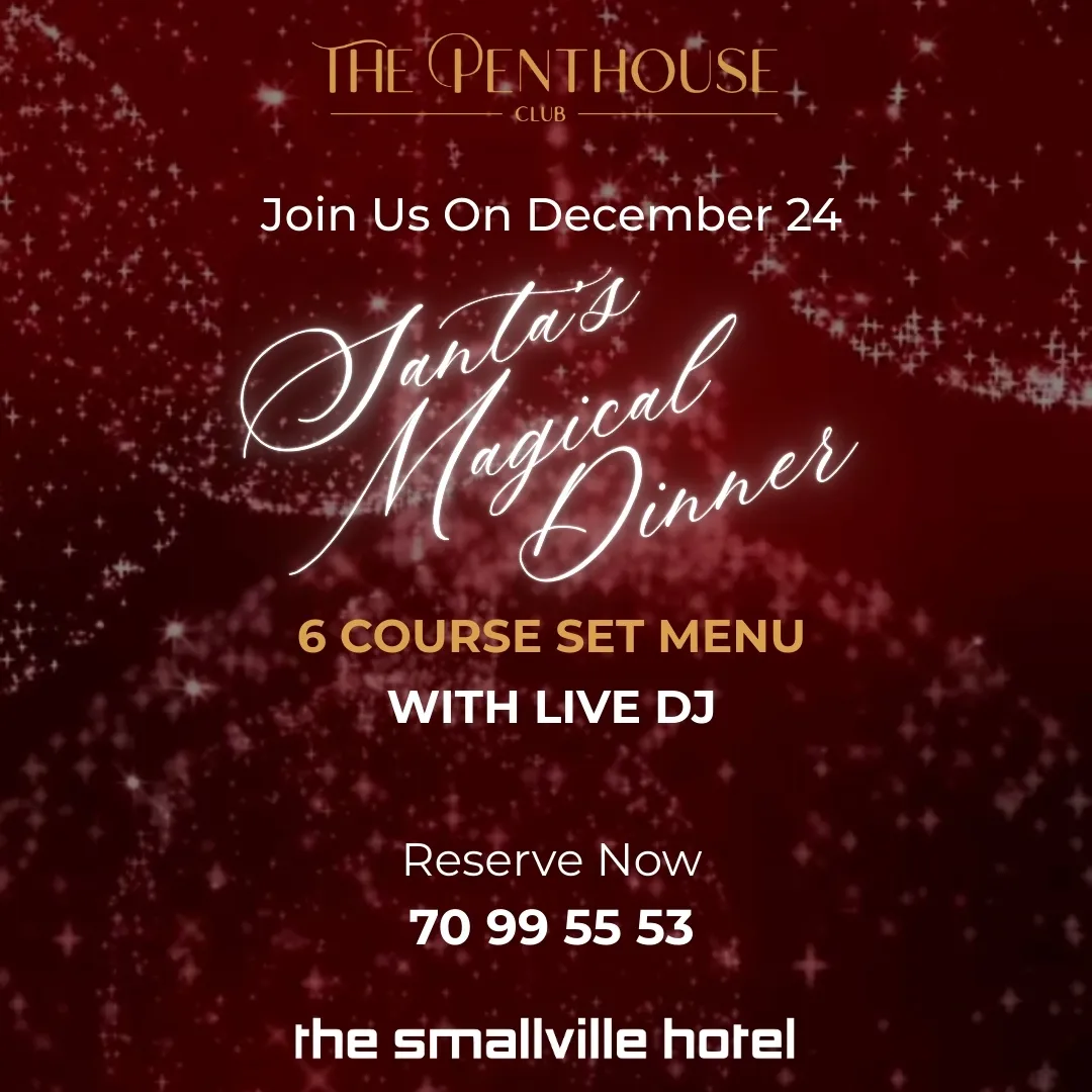 The Smallville Hotel | A Magical December at The Smallville Hotel | Festive Offers, Dining & Events Penthouse Christmas Dinner 1080