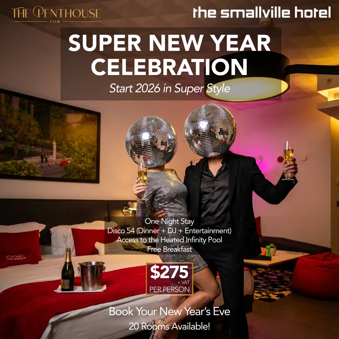 The Smallville Hotel | A Magical December at The Smallville Hotel | Festive Offers, Dining & Events pent