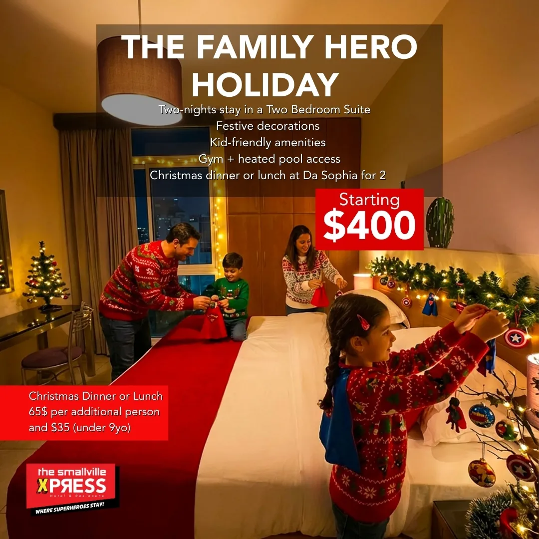 The Smallville Hotel | A Magical December at The Smallville Hotel | Festive Offers, Dining & Events xpress hpp 3 1080