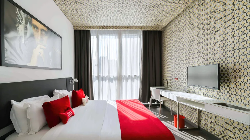 The Smallville Hotel | ROOMS Luxury suite at The Smallville Hotel, offering comfort and style, showcasing why it’s one of the best hotels in Lebanon.