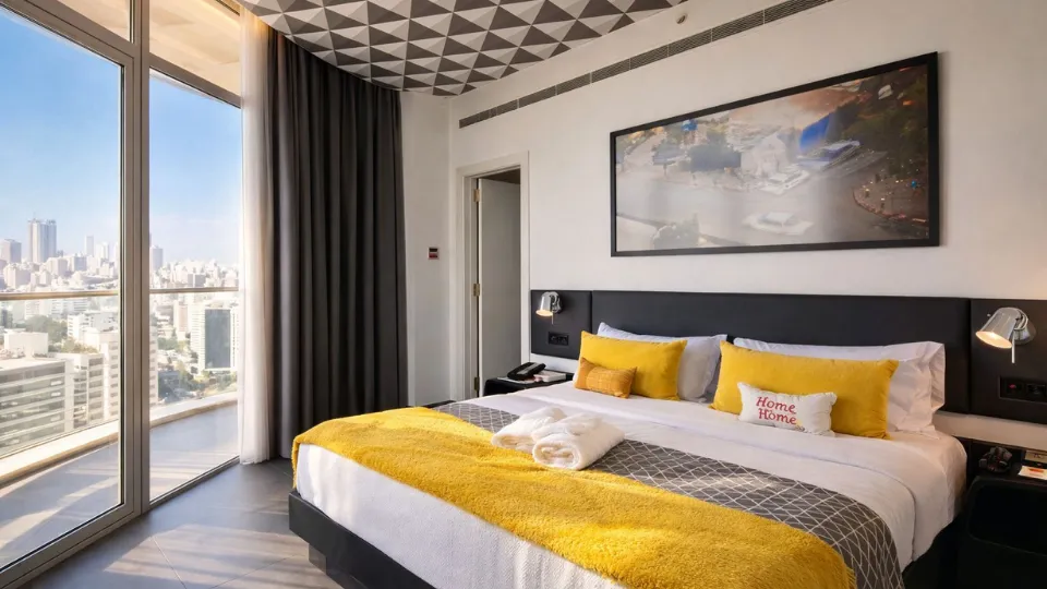 The Smallville Hotel | ROOMS Luxury suite at The Smallville Hotel, offering comfort and style, showcasing why it’s one of the best hotels in Lebanon.