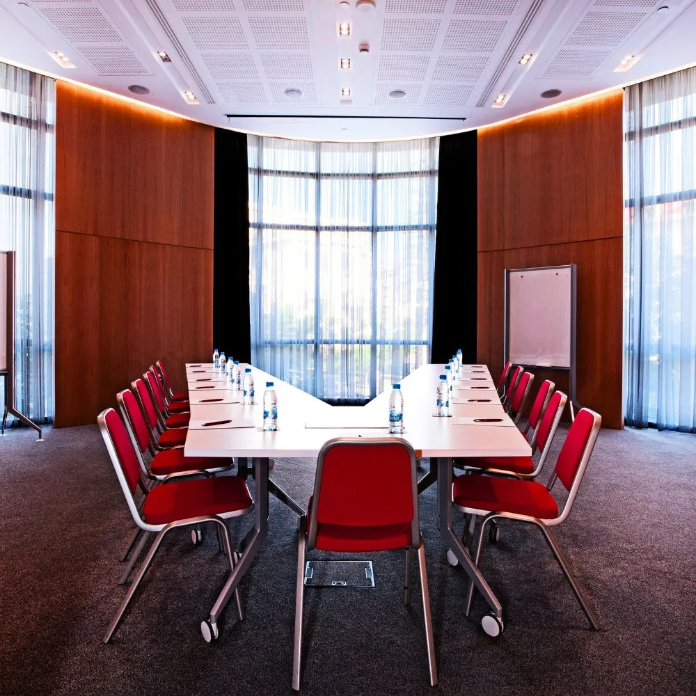 The Smallville Hotel | Spooky Octoberr: Beirut Hotel Packages, Rooms & More Daylight meeting room at The Smallville Hotel, Badaro, Beirut